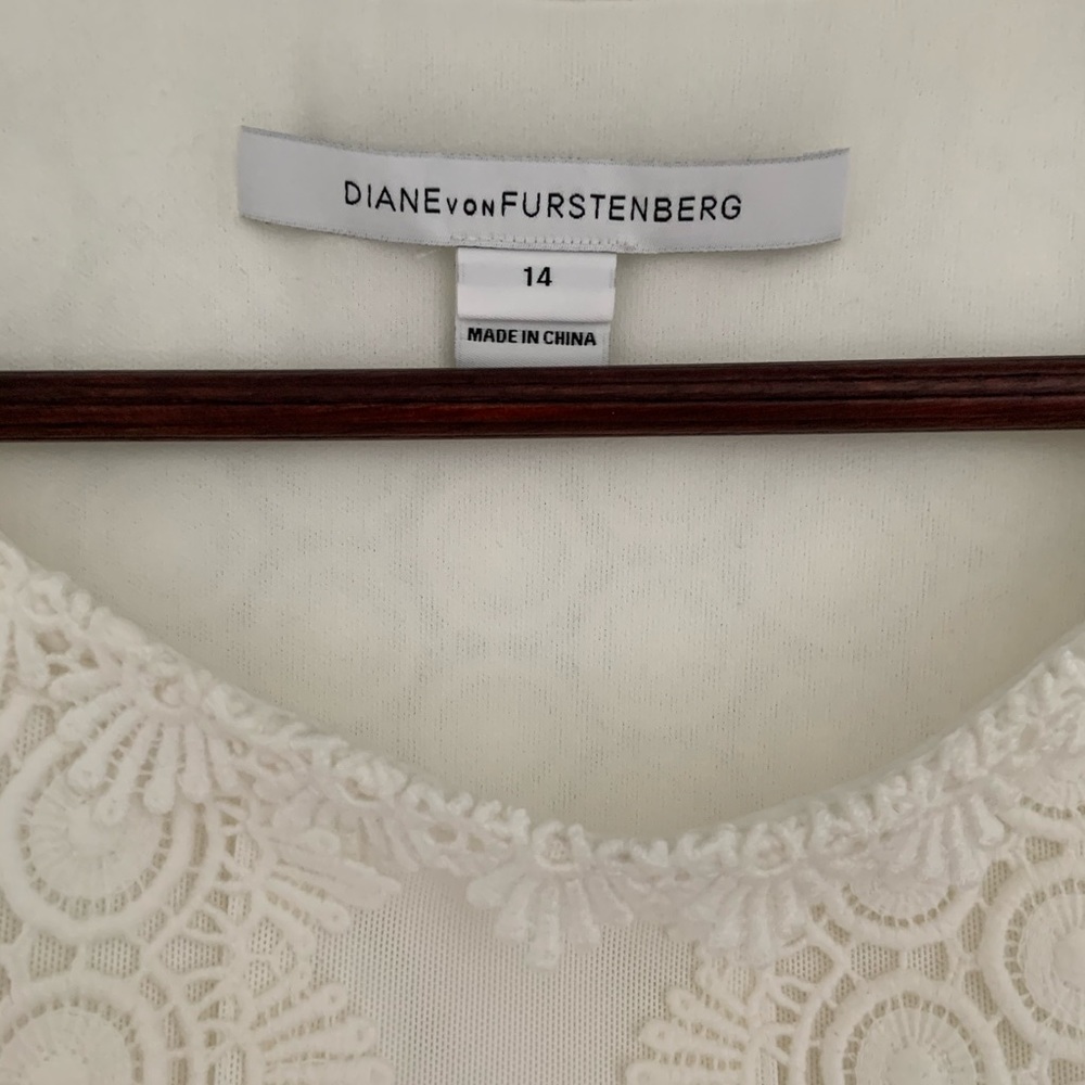 COPY - DVF Lace Sleeveless Top